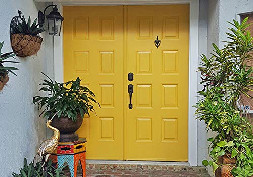 Modern Masters 275273 Front Door Paint, Quart, Satin Happy - color: Satin Happy