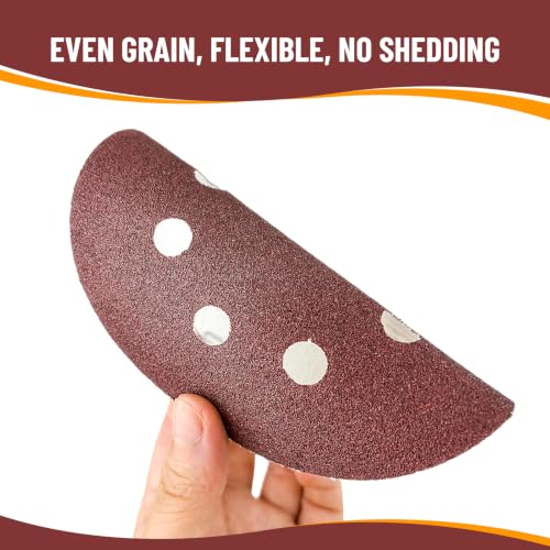 160 PCS 5 Inch Sanding Discs, 60 80 100 120 180 220 400 600 Grit