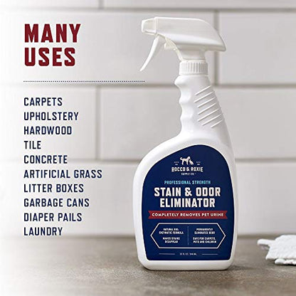 Rocco & Roxie Enzyme Stain & Odor Eliminator, 1 Gallon - size: 128 Fl Oz (Pack of 1)