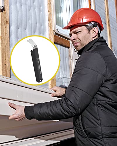 NACETURE Heavy Duty Vinyl Siding Removal Tool, 7 Inch Steel Zip Tool