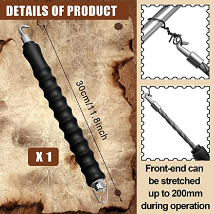 1001 Pcs Double Loop Rebar Wire Bar Ties 6 Inch 16 Gauge Rebar Wire with Automatic Twister Tying Tool for Securing(Black) - color: Black