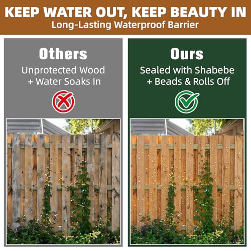 Garden Box Sealer Pro Grade 2 Gallons – Plant-Based, Non-Toxic Wood Sealer for Raised Garden Beds, Planters & Pet Shelters, Water & Weather-Resistant Finish for Outdoor Wood - size: 2 Gallon