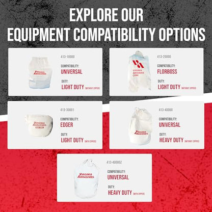 Drum Sander Dust Collector Bag - Heavy Duty Cloth, Floor Sanding - Solid - style: Heavy Duty (w/o Zipper)