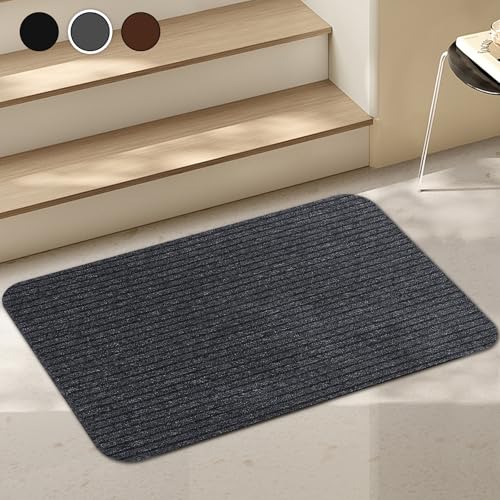 Stair Treads for Wooden Steps Carpet, Non-Slip Stair Runner Indoor Outdoor Stair Tread Mats Covers Pads, 19" x 31"Matching Landing Step Runner for Elders, Kids and Dogs (19" x 31", Grey) - color: Grey, size: 1 Piece (19" x 31")