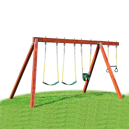 Dolibest Set of 6 Permanent Antirust Stainless Steel 304 Heavy Duty Swing Hangers, Playground Porch Yoga Seat,for Wood and Steel Beam Yoga Hammock Chair Punching 1500LB Capacity,180° Swing,9.64'' - color: 9.64'' - 6 Pcs