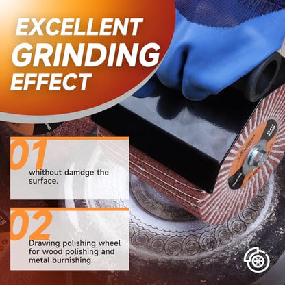 Surface Conditioning Tool 320 Grit Abrasive Drawing Polishing Drum - style: 320 grit with sandpaper