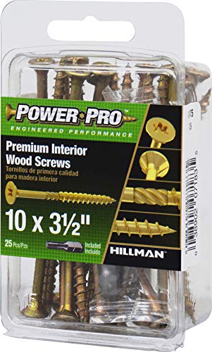 The Hillman Group 42475 Star Screw (25 Pack), 10 x 3.5