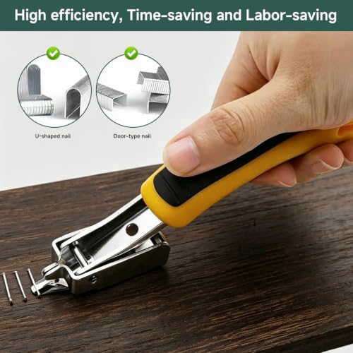 2pcs Heavy Duty Staple Remover Ergonomic Upholstery Staple Puller