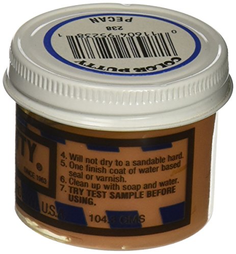3.68 oz Color Putty 238 Pecan Waterborne Putty - color: Pecan