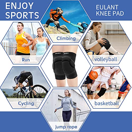 Volleyball Knee Pad for Men,Thicken Anti-Collision Protection Knee Pads - size: X-Large