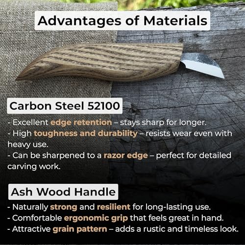 Sharky Detail Chip Carving Knife 1.2 In Blade 4.92 In