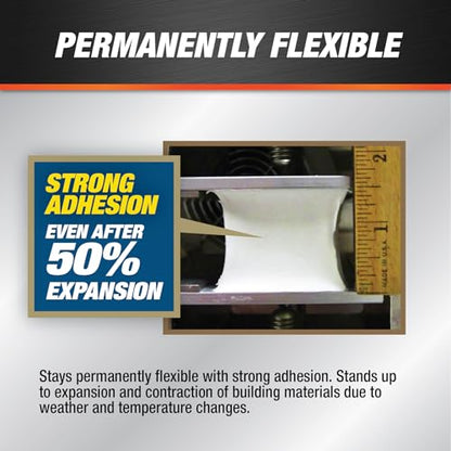 DAP Dynaflex 230 Premium Elastomeric Sealant, Gray, 10.1 Oz, 12 Pack (7079818286)