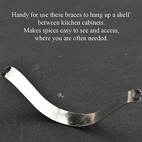 Spring Clips Angle Plate Fastener Hanger icture Frame Spring Retaining Clips DIY Picture Framing Tools 8.5cm Length 10PCS Silver - size: SpringClips-10pcs