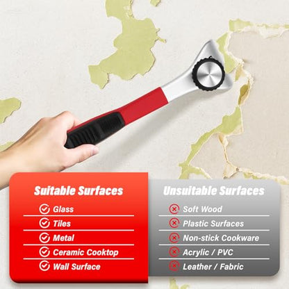 DIYSELF Carbide Scraper, 2-3/8 Inch Heavy Duty Paint Scraper for Wood - size: 1 Pack Carbide Scraper