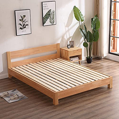 4 Set Bed Rail Brackets-Bed Frame Hardware for Wood Bed Frame Headboards Footboards - 5inch (Screws Included)