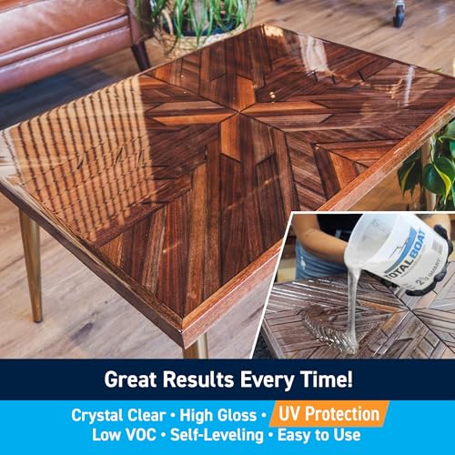 TotalBoat Table Top Epoxy Resin - 2 Quart Kit for Bars and Countertops