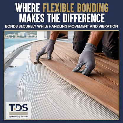 Teakdecking Systems (TDS) MPS-4000 Marine Adhesive Sealant 20oz Sausage