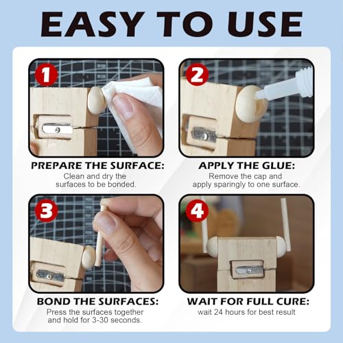 Super Thin CA Glue 30g, Professional Instant Super Glue for Woodworking - size: 1 oz
