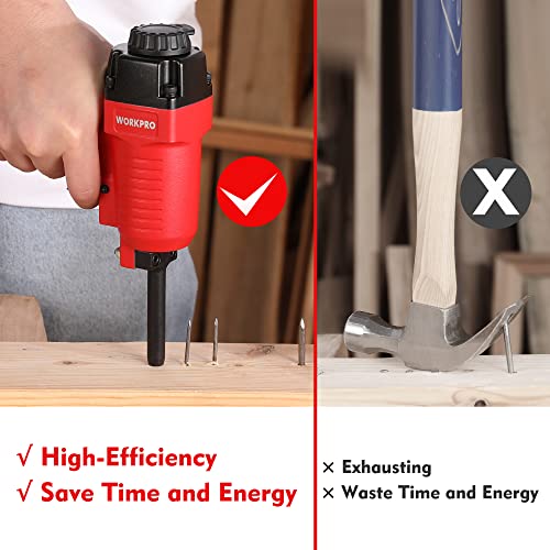 WORKPRO Pneumatic Nail Remover, Heavy Duty Nail Puller, 60-100 PSI