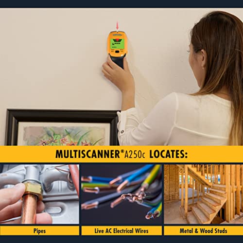 Zircon® MultiScanner™ A250c Stud Finder for Wood & Metal, Enhanced Display - size: Center Finding, style: A250c