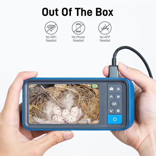 Teslong 5FT Telescopic Endoscope for Ceiling & Roof Inspection