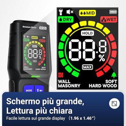 Pinless Moisture Meter for Drywall and Wood