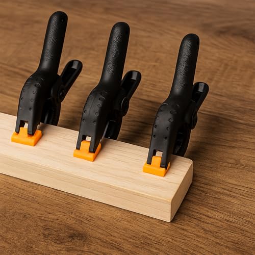 3 Pcs 3.5" Spring Clamps for Backdrop ClampsSmall Plastic Spring Clamps Heavy Duty Clips for Crafts, DIY, Backdrop Stand, Woodworking, Photography, Studios, Home Decorations - style: 3.5"