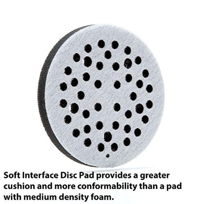 3M Clean Sanding Soft Interface Disc Pad, 28321, 5 in x 1/2 in 44 Holes