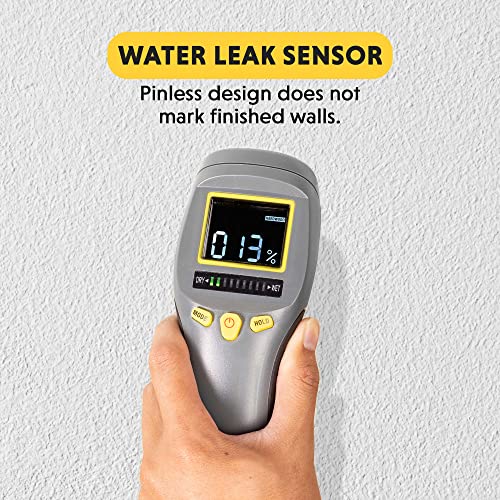 General Tools MM8 Pinless Moisture Meter for Wood, Walls & Mold Detection - size: MM8