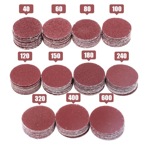 110PCS 1 Inch Sanding Discs Kit for Drill Sanding Attachment
