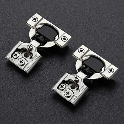 Soft Close Hinges for Kitchen Cabinet Hinges, 1/2 Inch Overlay, 2 Pack - size: 1/2 inch Overlay