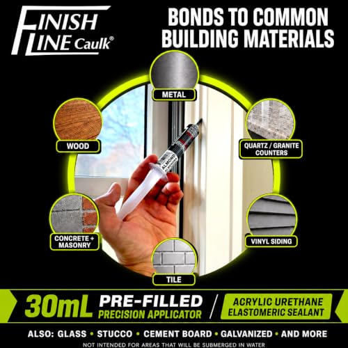 30mL Pre-Filled Precision Caulk Applicator Almond 5-Pack - color: Almond