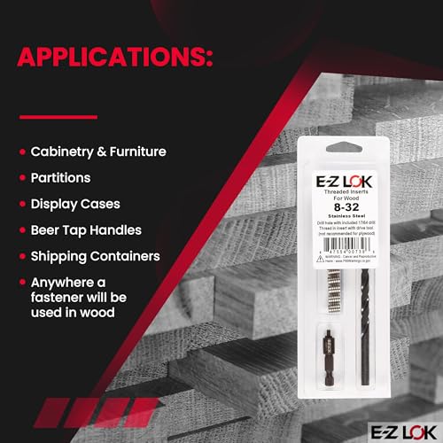 E-Z LOK 400-008-CRThread Thread Repair Kit, 400-008 - size: 8-32