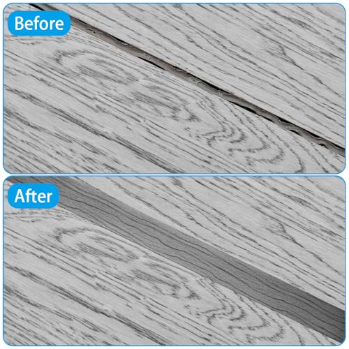 8Ft X 3in Wide Floor Transition Strip, Dark Gray Self Adhesive Vinyl Threshold Strip for Floor Gaps （Walnut Dark Gray - color: Walnut Dark Gray