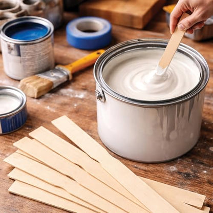 Apremont Paint Stir Stick 12 Inch – 5 Pcs Premium Birchwood, Smooth & Splinter-Free, Heavy-Duty Paint Mixing Stirrers for Paint, Resin, Epoxy & Crafts – Bulk Value Pack
