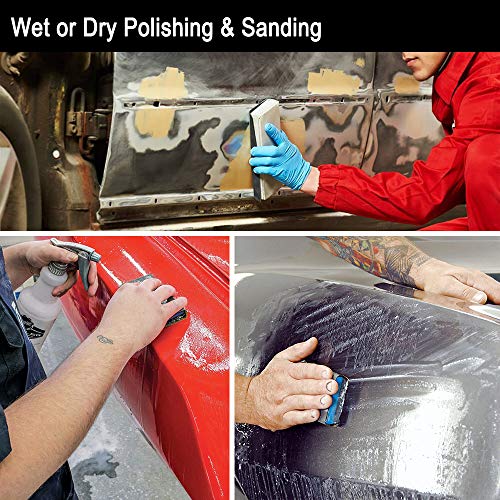 9x3.6 inch Sandpaper, 30 Sheet 5000 Grit Wet and Dry Sand Paper, Fine Precision Abrasive Pads Detail Sander Sheets Paper for Automotive Sanding, Wood Turing Finishing, Metal Furniture Polishing - color: 30 strips (#5000)