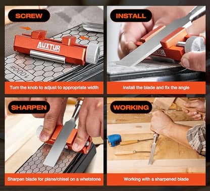 chisel sharpening jig with Honing Guide Tool Set for Woodworking