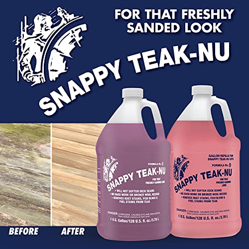 STAR BRITE Snappy Teak-Nu No 1 Restore & Renew - style: #2 Formula 1 Gallon