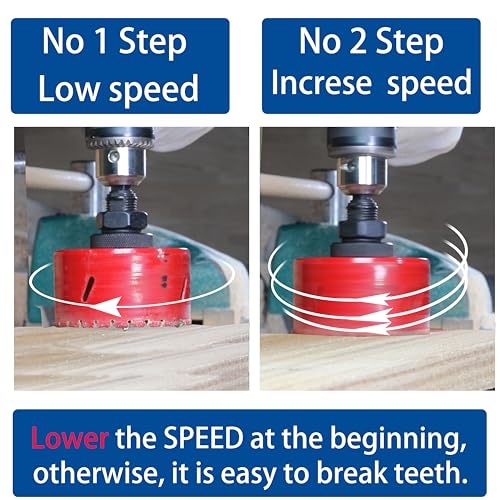 4-1/8” 105mm Carbide Grit Hole Saw Cutting Air Brick Stucco Hardy Plank Drywall Cement Board with Pilot Drill Bits Up to 3X Long Life - color: 4-1/8"(105mm)-B