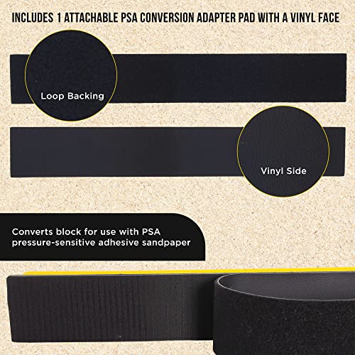 Dura-Gold 16" K-Block Sander Firm & Flex Longboard Hand Sanding Block Pad - size: 16-inch