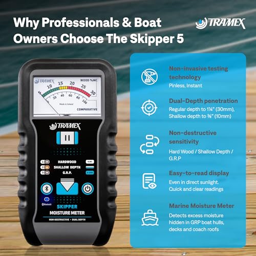 Tramex Skipper 5 Boat Moisture Meter SMM5