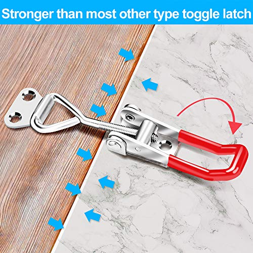 Vicuna R 6 Pack Toggle Latch Clamp 4001, Adjustable Toggle Clamp Latch - style: 4001-6PK