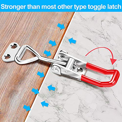 Vicuna R 6 Pack Toggle Latch Clamp 4001, Adjustable Toggle Clamp Latch - style: 4001-6PK