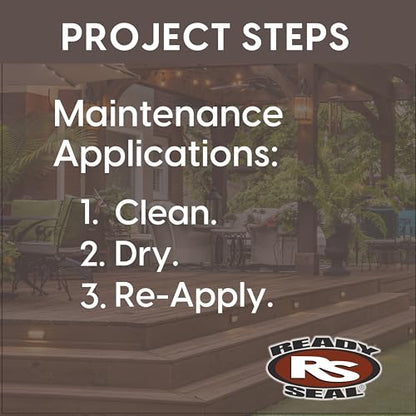 Ready Seal Exterior Wood Stain & Sealer, Pecan, Turbo Spray - color: Pecan, size: 24 Ounce Spray (Pack of 1)