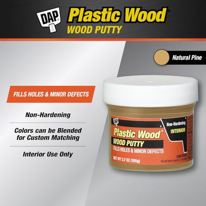 DAP 21272 Finishing Putty NAT Pine, 3.7 oz., Natural Pine