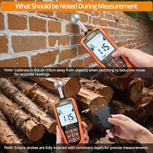 Neoteck Professional Measurement Kit: 225° 16 inch Aluminum Digital Angle Finder Protractor & 2-in-1 Dual Probe Pinless & Pin Moisture Meter with LCD Display and Audio Alarm for Wood, Wall, Concrete