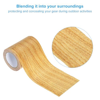 PATIKIL Wood Grain Repair Tape 3.15" X15',Self Adhesive,Natural Oak - color: Natural Oak, size: 3.15" x 15'