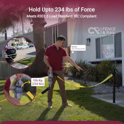 CR Fence & Rail Handrails for Outdoor Steps & Indoor Stair Railing Kit, 5-6 Steps Safety Hand Rail for Porch & Deck - size: 5-6 Steps Handrail