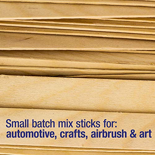 TCP Global Wood Paint and Epoxy Resin Mixing Sticks - 50 Pack