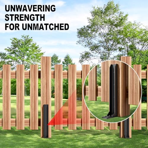 Fence Post Repair Kit，(Separation 16.9+17.9",4 pcs) - size: Separation (16.9+17.9")